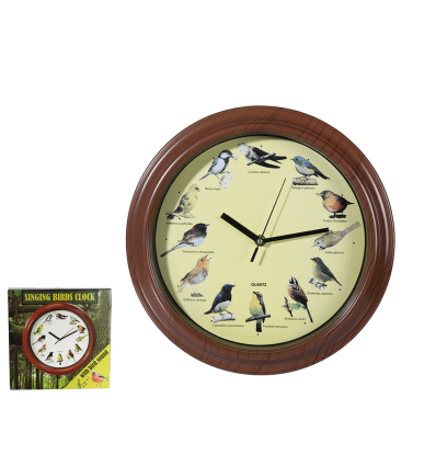 Relógio c/ com pássaros