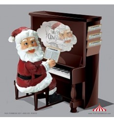 Pai Natal em Piano