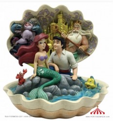 © Waiting For A Kiss (Ariel & Prince Eric Figurine) - Disney