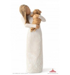 Adorable You (golden dog) - Willow Tree ®