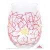 Poinsettias Glass