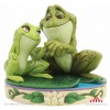 Amorous Amphibians (Tiana and Naveen as Frogs Figurine) - Disney