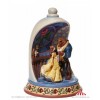 Enchanted Love - Beauty and the Beast Rose Dome Figurine