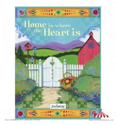 © Home Is Where The Heart Is Lined Journal - Jim Shore