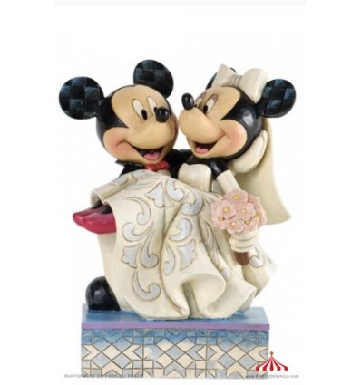 Congratulations - Mickey & Minnie Mouse Figurine