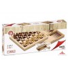 Conjunto jogos 3 em 1 ( xadrez, damas e backgammon)