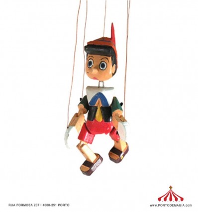 Marioneta Pinóquio 15cm