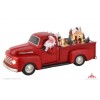 Camião Vermelho com Pai Natal