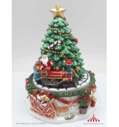 Arvore de Natal com Mini Comboio