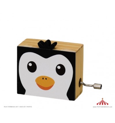 Realejo Pinguim - caixa de música
