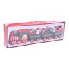 Comboio de Natal 75cm 4 carruagens
