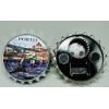Metal Porto bottle opener magnet