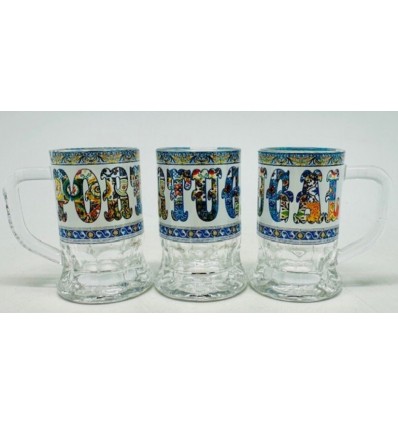 Caneca vidro licor Portugal