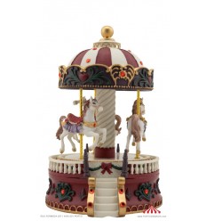Carousel with a round dome