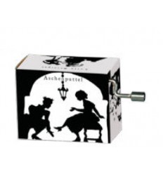 Realejo Cinderela - Valsa Danubio Azul - caixa de musica