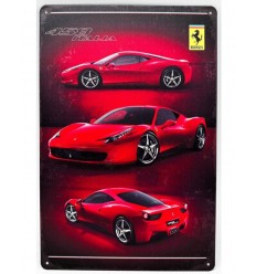 Ferrari 458 italia 2009 Quadro chapa