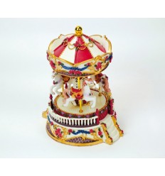 White Carousel with LED