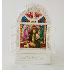 Lanterna Janela brilhante Presépio