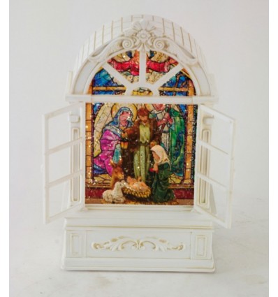 Lanterna Janela brilhante Presépio