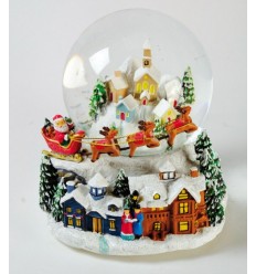 Aldeia de Inverno em Bola de Neve
