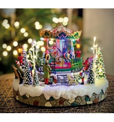 Carrossel de Natal c/ Comboio