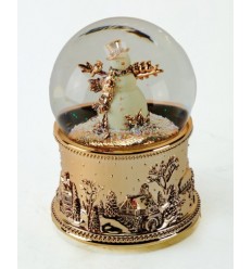 Boneco de Neve Dourado - Bola de Neve