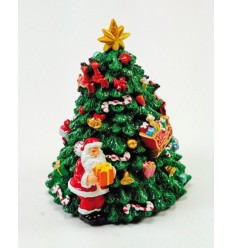 Snow globe with Santa and gifts