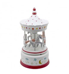 Carrossel Vermelho - Caixa de Música