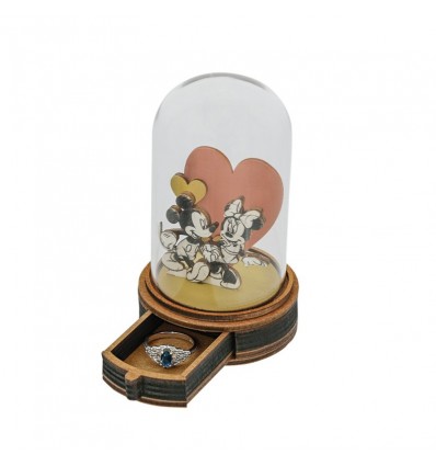 Mickey and minnie ornament