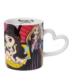 Caneca Princesa Branca de Neve, Jasmine, bela e rapunzel da Disney Britto