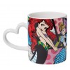 Caneca Princesa Ariel e Tiana da Disney Britto