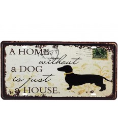 Dog metal frame 20X30CM