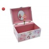 Guarda Jóias rosa bailarina branca