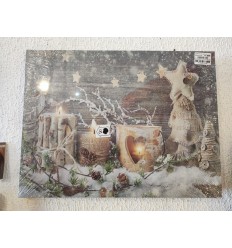Quadro Velas LED