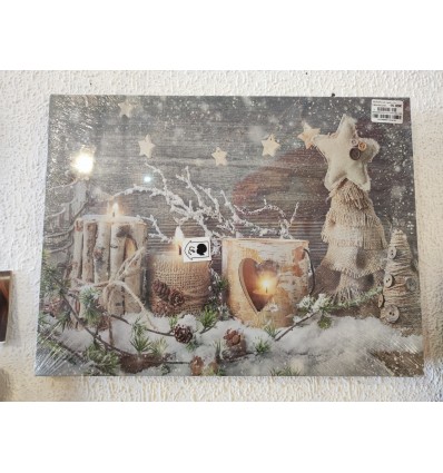 Quadro Velas LED