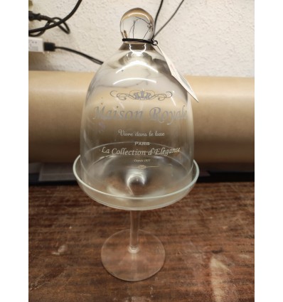 Prato em Vidro Maison Royale