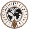 Map Clock with Pendulum