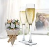 Recem Casados - Cartão 3D com flores