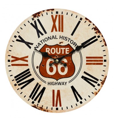 Map Clock with Pendulum