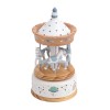 Pink and White Carousel