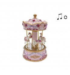 White Carousel with LED