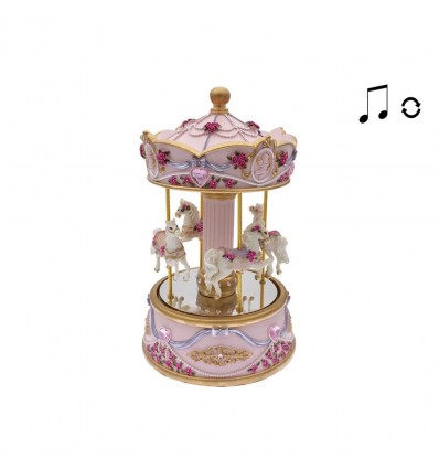 White Carousel with LED