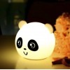 Smart silicone patting lamp panda