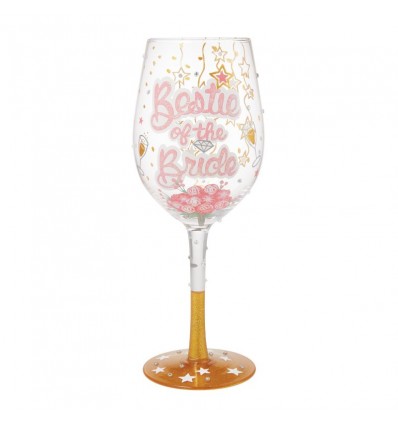 Copo de Vinho "Melhor Amiga da Noiva" - Lolita ®