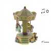 White Carousel with LED