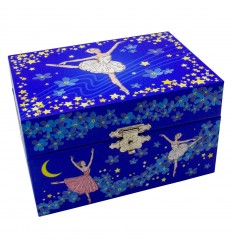 Unicórnio com flores - Caixa de Música