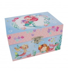 Unicórnio com flores - Caixa de Música