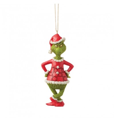 Grinch a subir chaminé Ornamento