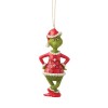 Grinch a subir chaminé Ornamento