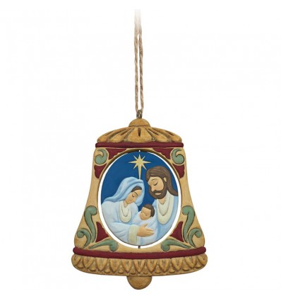 © Presépio Azul e Dourado Ornamento - Jim Shore